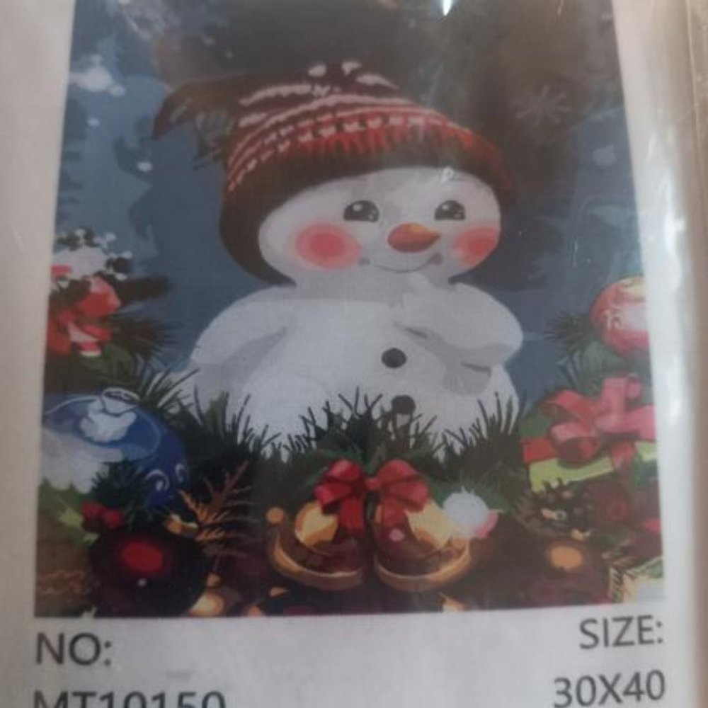 Paint By Numbers Holiday 4-Pack